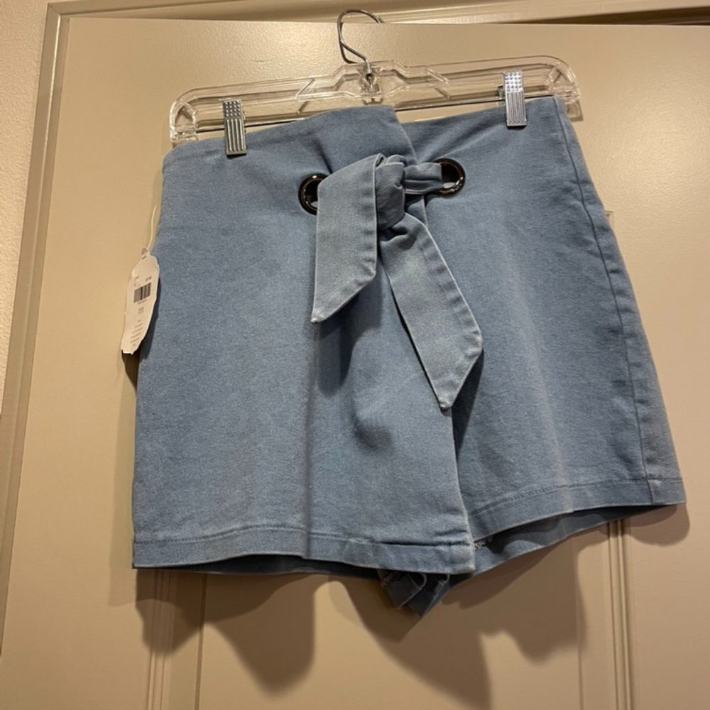 Blue Denim Skort